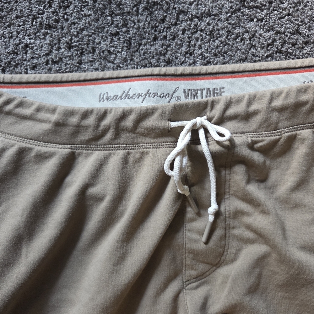 Men's Tan Joggers - Picture 2 of 5